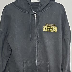 Universal Great Movie Escape 2xl Black Hoodie